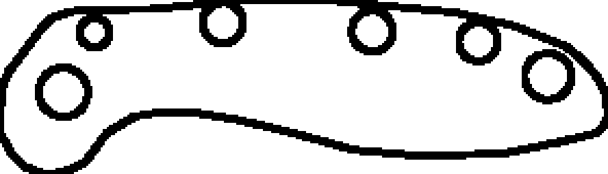Uploaded outline of a shape
